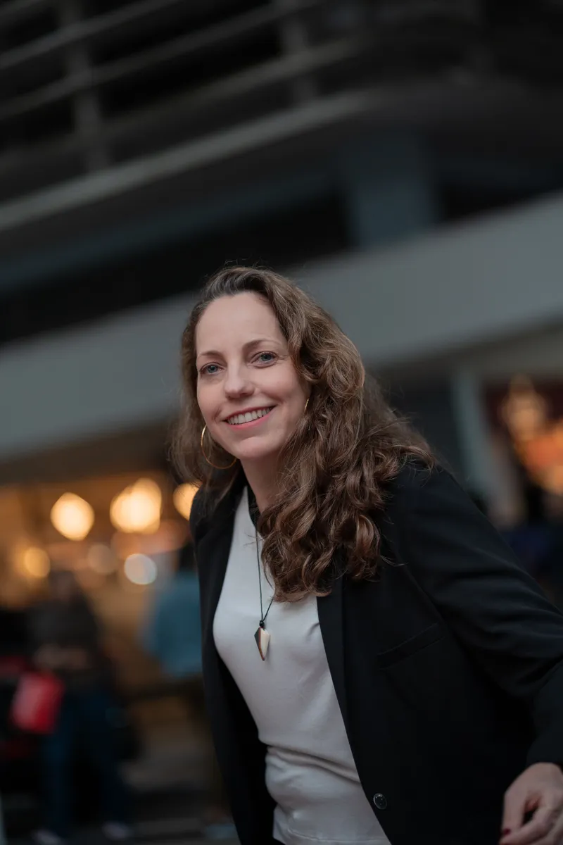 Portrait of a smiling alumna